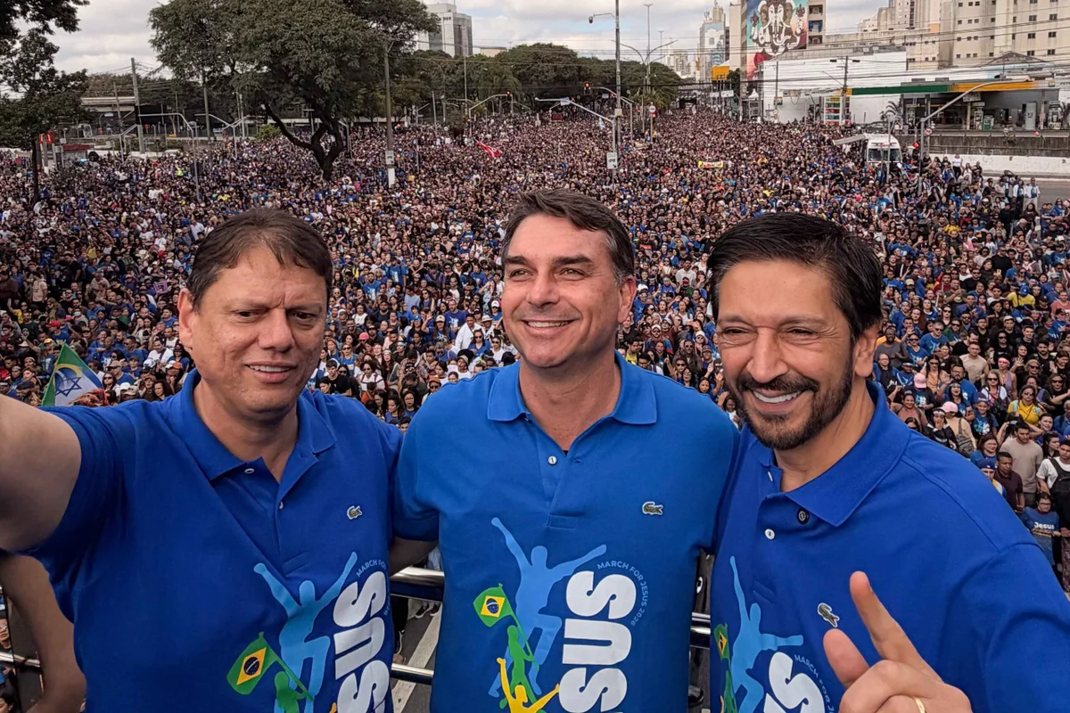 Nunes diz que Tarcísio vai dar um coro em Haddad: "Professorzinho"