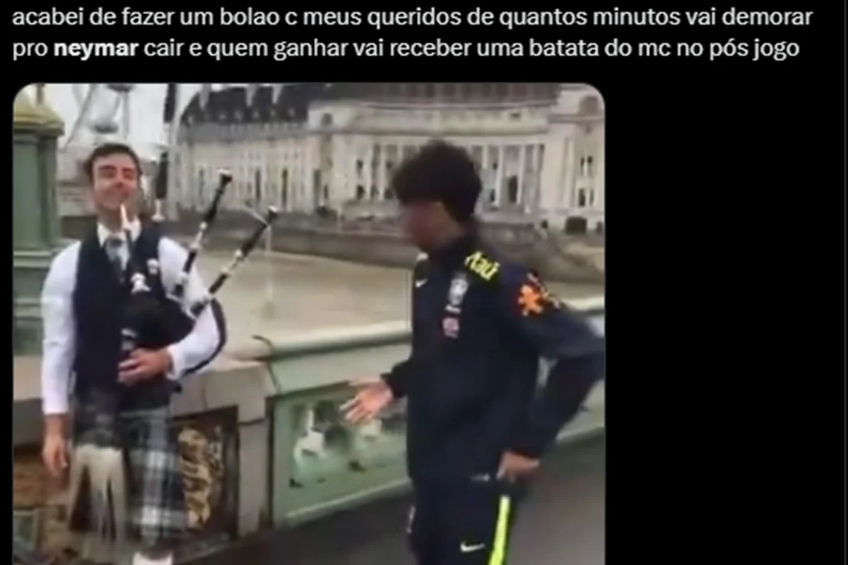 “Neymar abduzido”: web reage após craque entrar em jogo contra Escócia - imagem 5 “Neymar abduzido”: web reage após craque entrar em jogo contra Escócia - imagem 5
