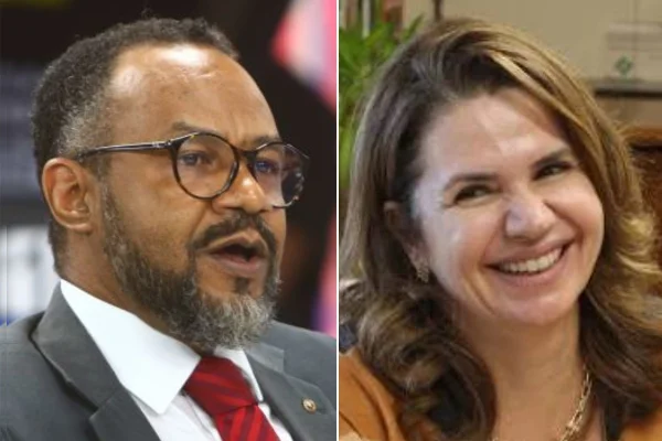Os promotores Libanio Rodrigues e Claudia Tomelin