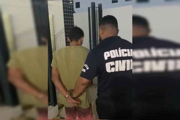 Homem preso por ameaçar e agredir a companheira em Águas Lindas