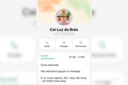 “Passou mal”: mensagens mostram como creche avisou pai de bebê morto - imagem 2 “Passou mal”: mensagens mostram como creche avisou pai de bebê morto - imagem 2