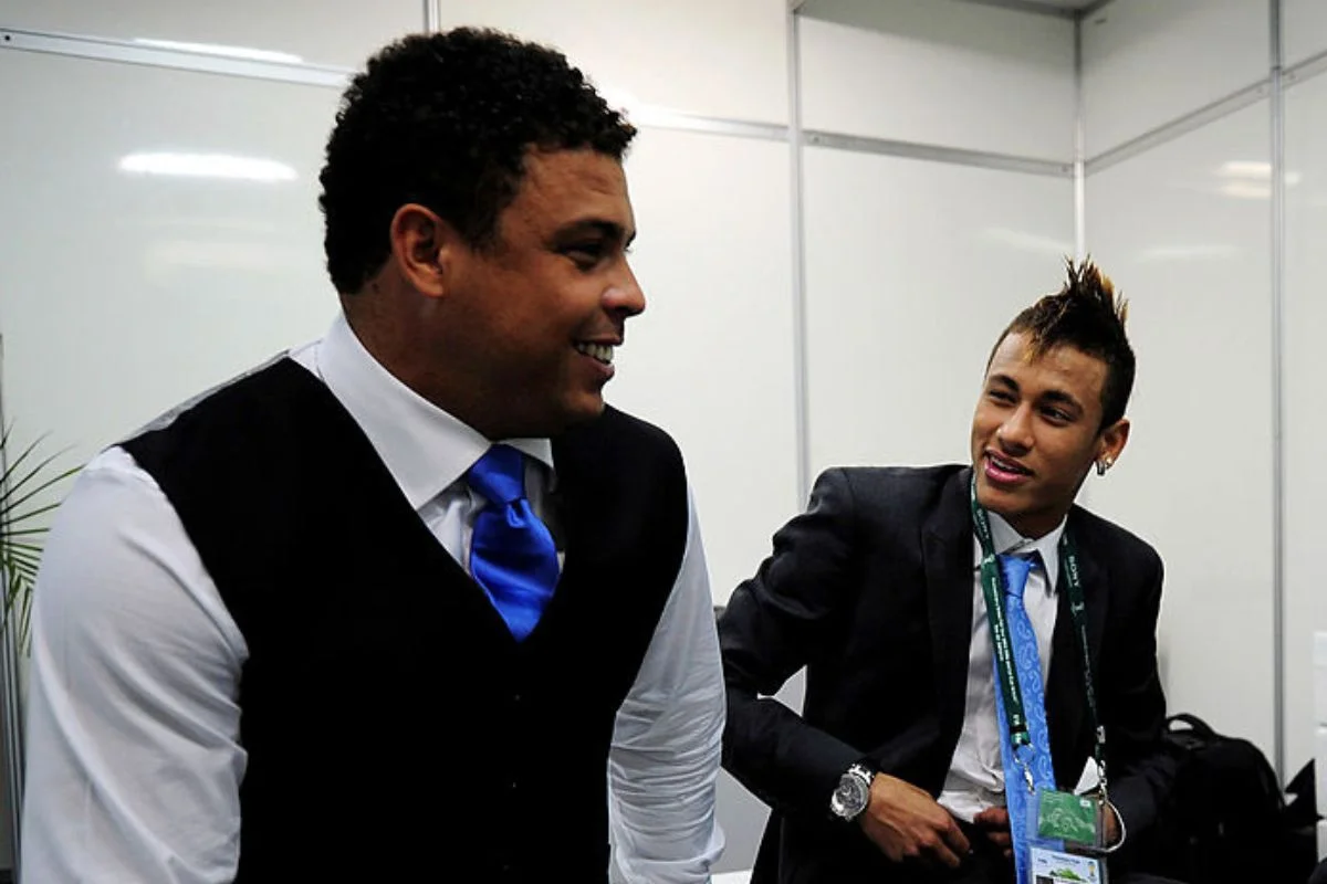 Ronaldo Fenômeno e Neymar Ronaldo Fenômeno e Neymar