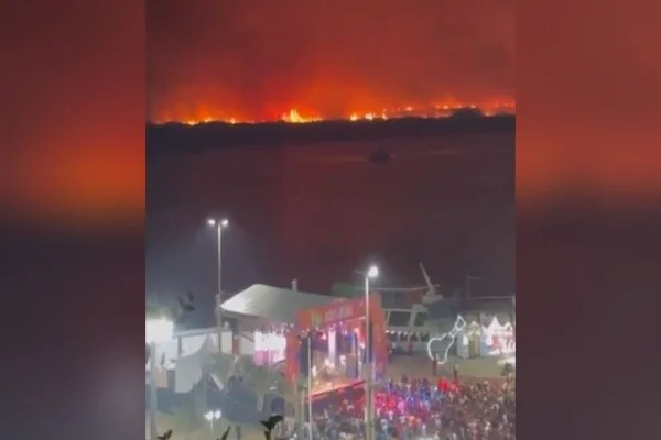 Tradicional Arraial do Banho de São João e incêndio no Pantanal - Metrópoles