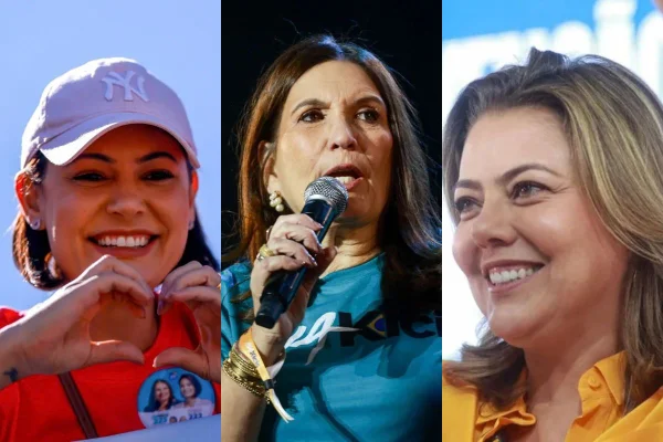 Michelle lidera disputa ao Senado com 40,8%; Bia tem 30,9%, e Leila, 29%