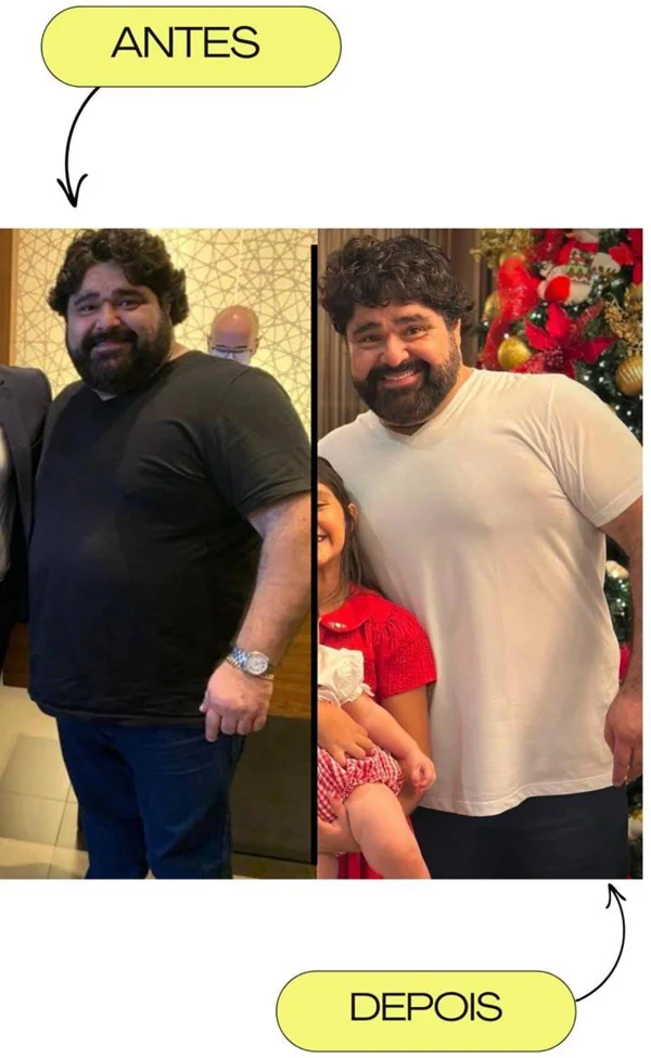 Fabiano impressiona com novo shape após perder 40 kg e revela segredo - destaque galeria