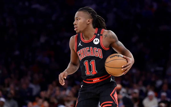 Ayo Dosunmu, destaque do Chicaco Bulls - Metrópoles