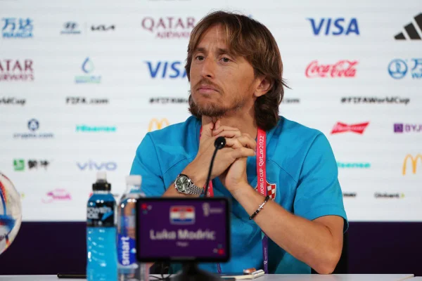 Luka Modric em entrevista coletiva