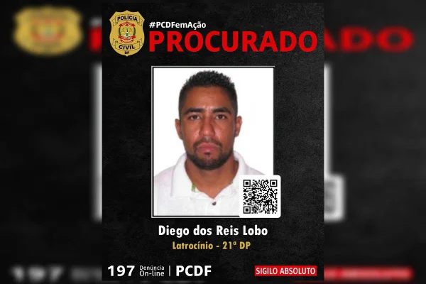 Suspeito Diego dos Reis Lobo