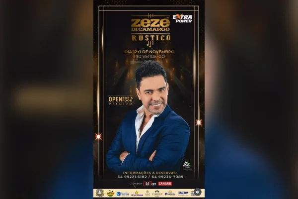 Organizador do show de Zezé di Camargo sobre data 12+1: “Ideia minha”
