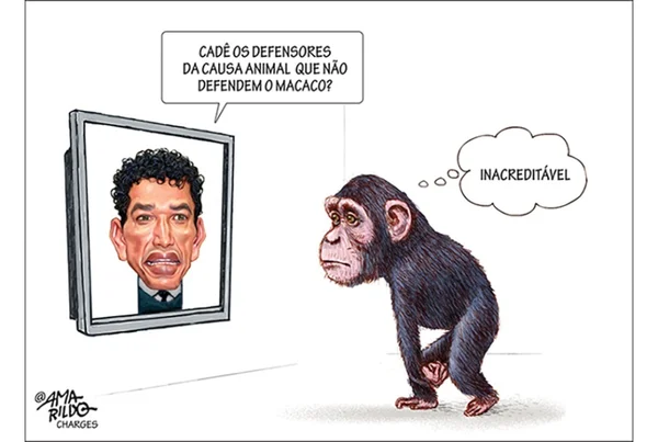 Charge do Amarildo