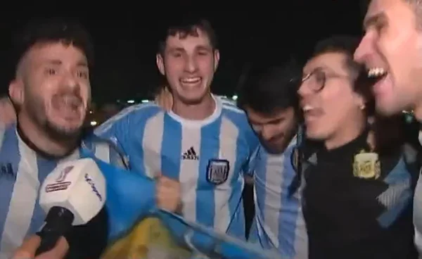 Torcedores argentinos