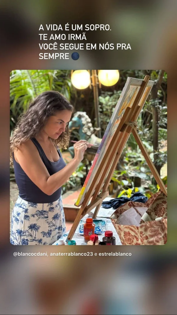 Irmã de Lua Blanco faz homenagem emocionante após morte da atriz - destaque galeria Irmã de Lua Blanco faz homenagem emocionante após morte da atriz - destaque galeria