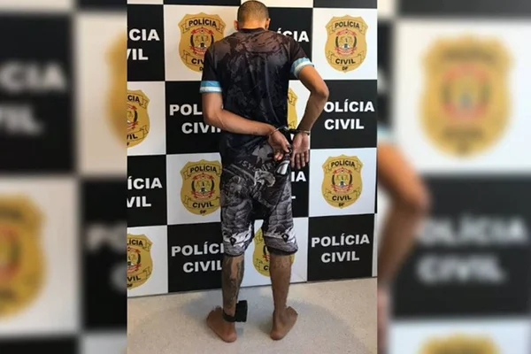 homem preso