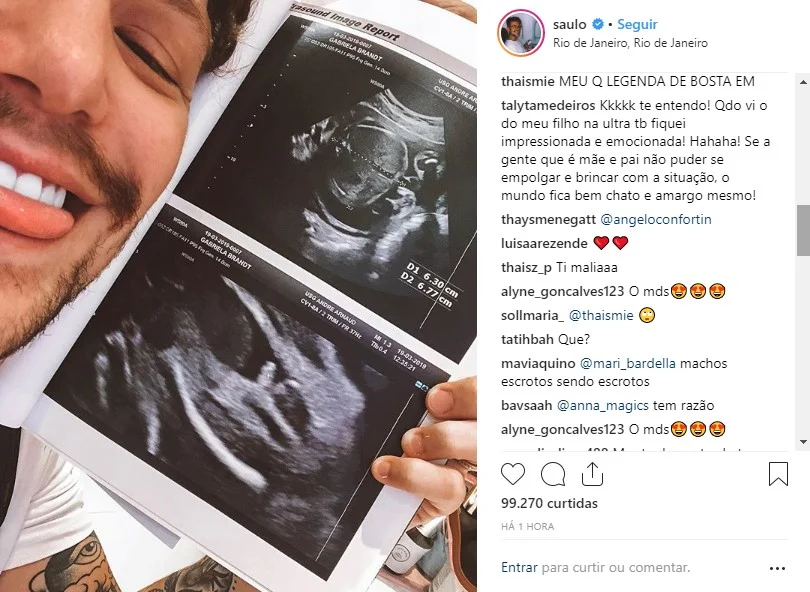 Este foi o post polêmico que o cantor publicou Este foi o post polêmico que o cantor publicou