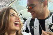 Veja fotos exclusivas de Patrícia Poeta com filho e nora no Engenhão