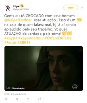 "Atuação de verdade", escreveu outro "Atuação de verdade", escreveu outro