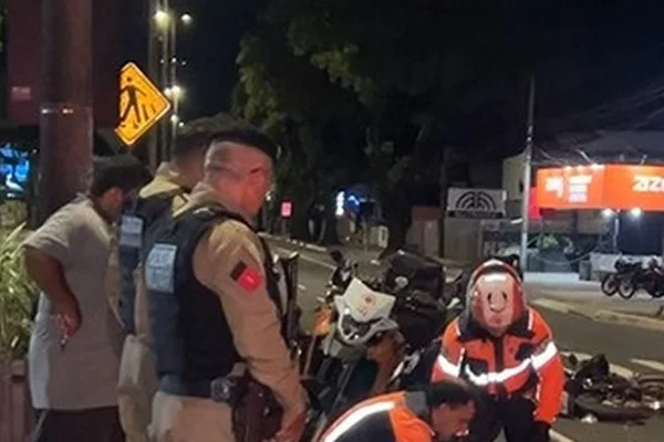 Uma pessoa morre em acidente de moto em avenida da Paraíba