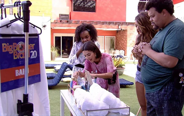Babu, Manu, Rafa e Thelma no BBB20