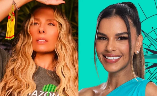 Galisteu e Mariana Rios