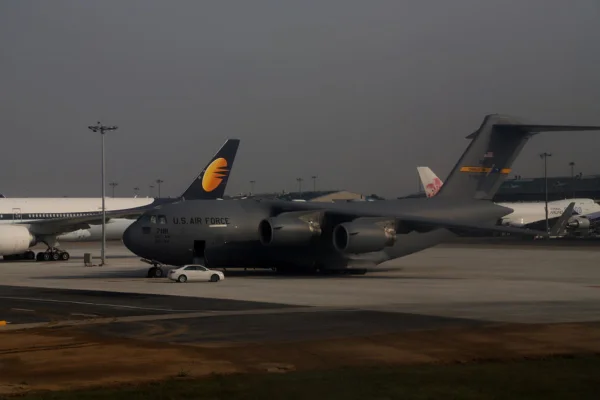 Avião militar dos EUA