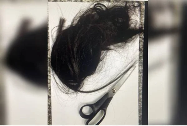 cabelo cortado