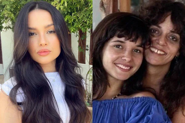 Juliette e Gloria Perez com a filha, Daniella