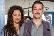 Maria Bruaca (Isabel Teixeira) e Tenório (Murilo Benício) em Pantanal Maria Bruaca (Isabel Teixeira) e Tenório (Murilo Benício) em Pantanal