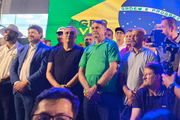 Jair Bolsonaro na Feira do Agronegócio Agrovem, em Goiânia