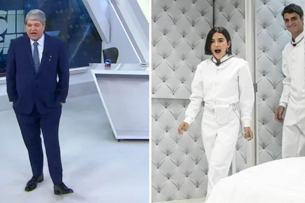 Datena e quarto branco BBB