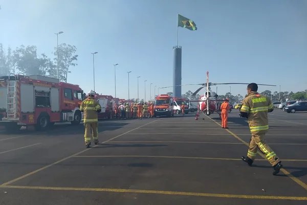 Bombeira foi eletrocutada durante combate a incêndio em Taguatinga