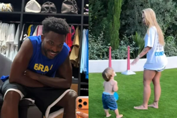 Vini Jr. brinca ao ver José Leonardo jogar: “Passadinha de jogador”