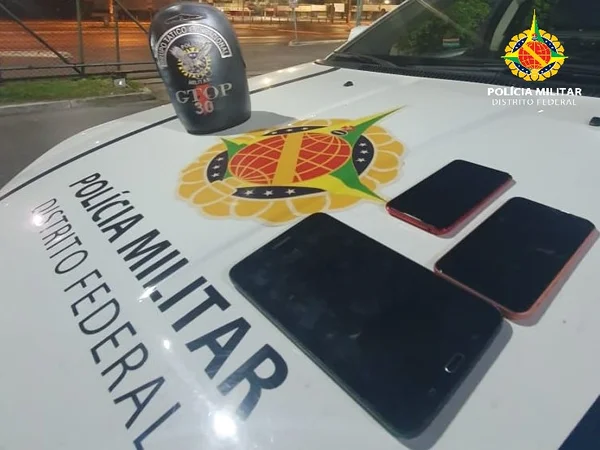Vídeo: ex-funcionário é preso pela PM após assaltar uma loja no DF