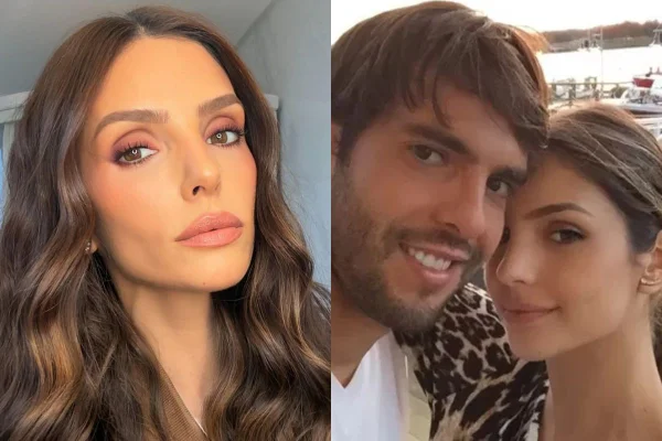 Montagem colorida de Carol Celico e Kaká - Metrópoles