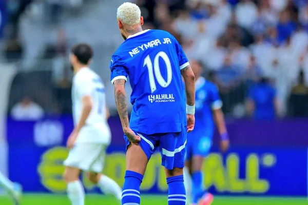 Imagem colorida de Neymar do al-hilal - Metrópoles