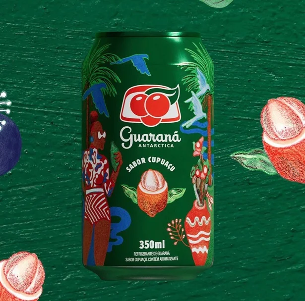 Guaraná Antarctica sabor cupuaçu Guaraná Antarctica sabor cupuaçu