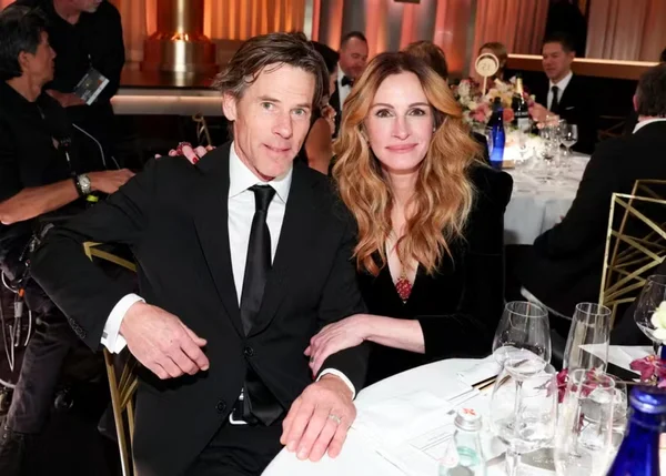 Julia Roberts e seu marido Danny Moder,