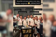 Messi comemora aniversário em concetração da seleção argentina. Messi comemora aniversário em concetração da seleção argentina.