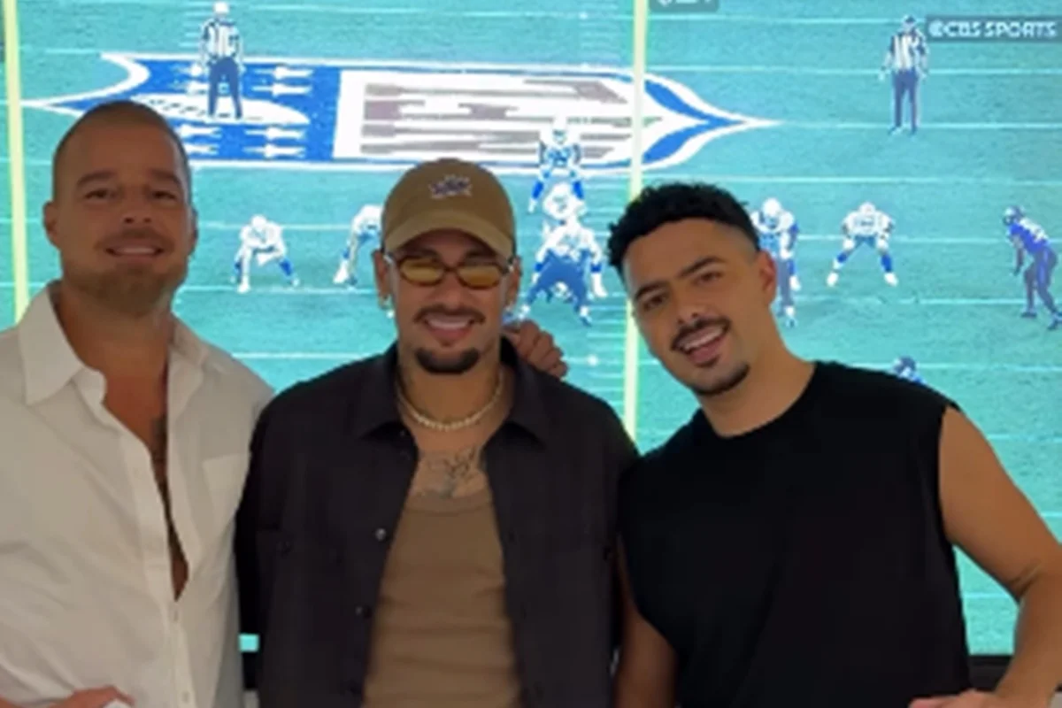 Ricky Martin, Neymar e Pedro Sampaio Ricky Martin, Neymar e Pedro Sampaio