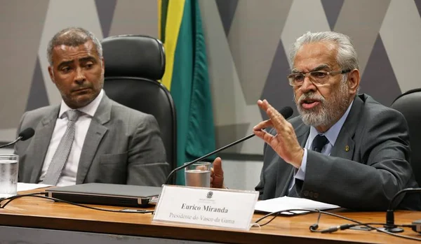 Na CPI do Futebol, Eurico critica Sul-Minas-Rio e alfineta Dinamite