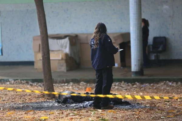 Corpo carbonizado é encontrado perto da Rua das Farmácias, na Asa Sul