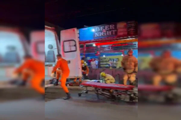 Homem é baleado 3 vezes em frente a bar do DF após vitória do Flamengo