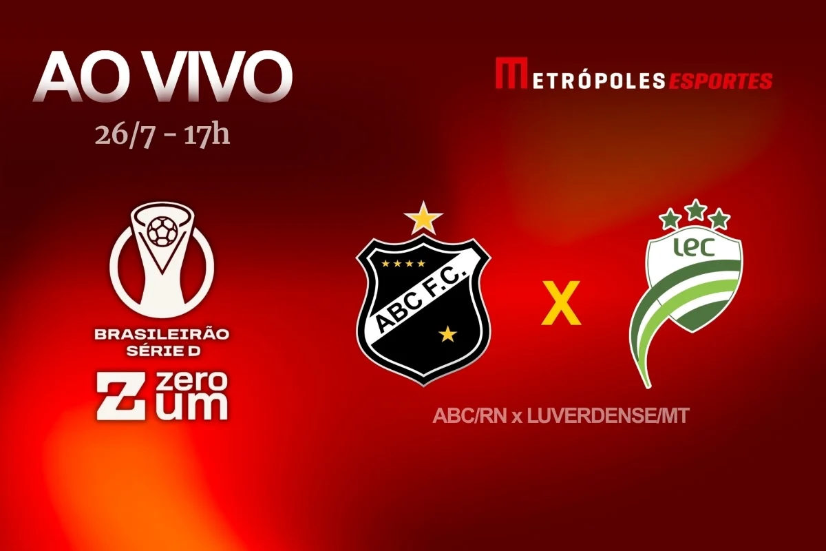 Série D ZeroUm: Metrópoles transmite ABC-RN x Luverdense-MT ao vivo