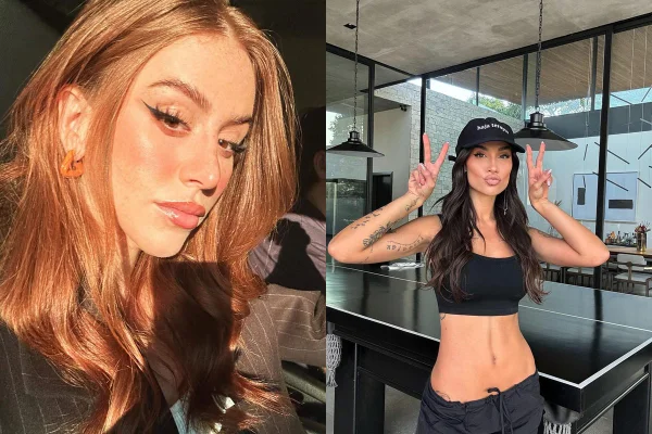Montagem colorida de Mari Maria e Boca Rosa - Metrópoles