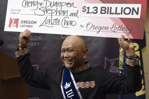 imagem colorida imigrante que trata cancer ganha loteria nos eua