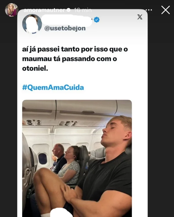 Diretora de Quem Ama Cuida reposta imagem com nudez por engano - destaque galeria Diretora de Quem Ama Cuida reposta imagem com nudez por engano - destaque galeria