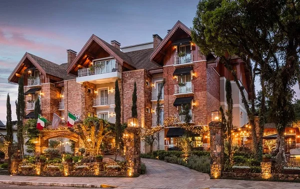 fachada de hotel