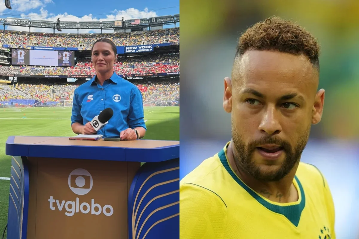 Comentarista da Globo vira alvo de ataques por ironizar Neymar na Copa - imagem 1 Comentarista da Globo vira alvo de ataques por ironizar Neymar na Copa - imagem 1
