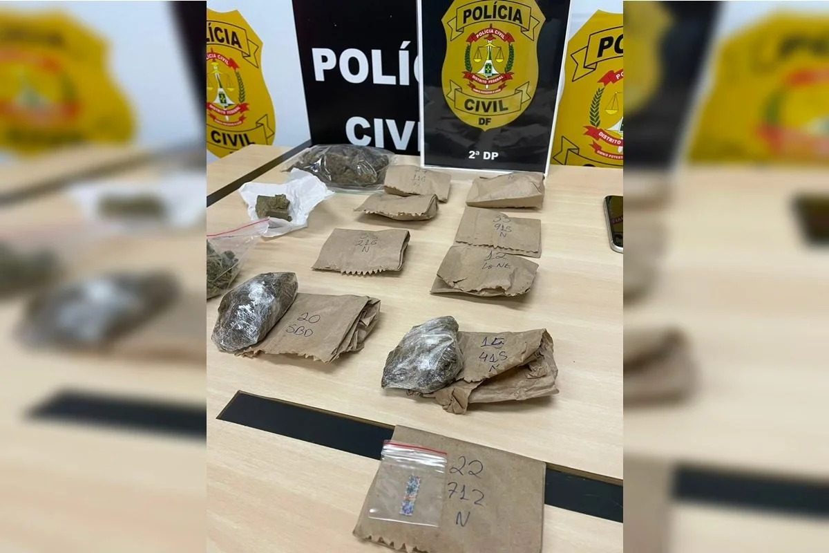 PCDF desmantela esquema sofisticado de delivery de drogas na Asa Norte