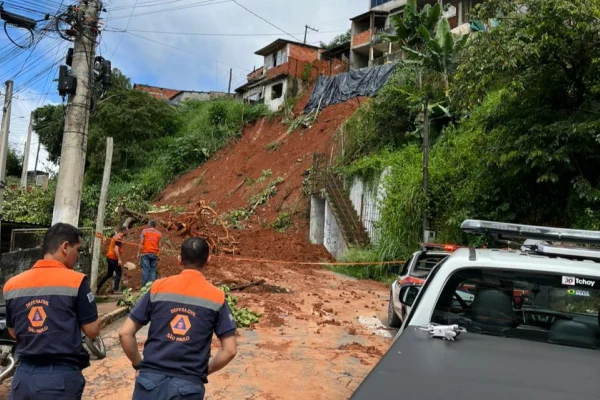 Deslizamentos de terra deixam 40 pessoas desalojadas em Santa Isabel