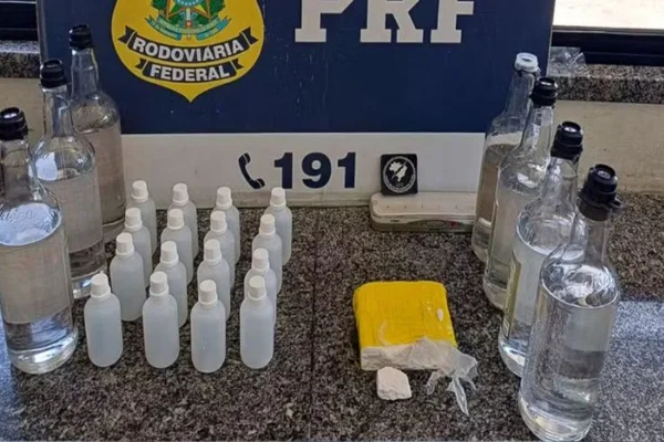 Apreensão foi feita pela Polícia Rodoviária Federal (PRF)